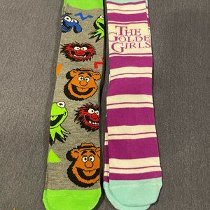 Muppet and Golden Girl Socks (set of 2) New - never worn -